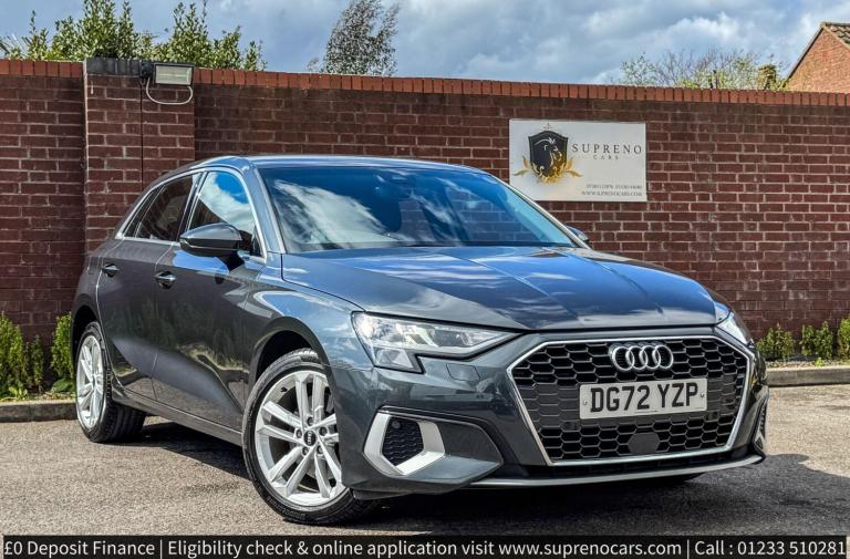 2022 Audi A3 1.4 TFSIe 40 Sport Sportback S Tronic Euro 6 (s/s) 5dr 13kWh HATCHBACK Petrol/Electr...