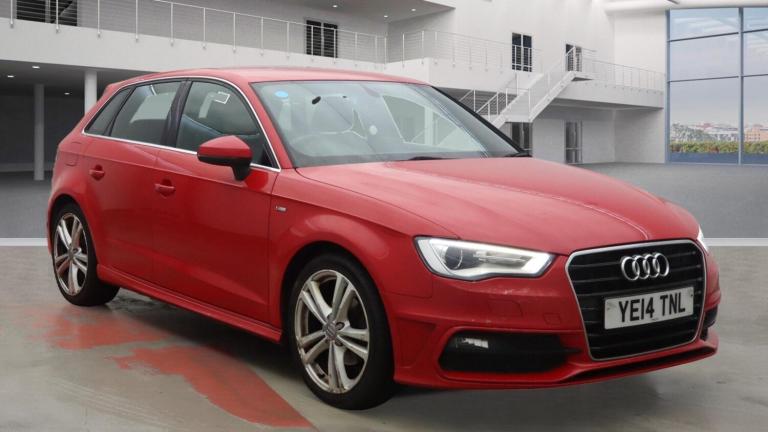 2014 Audi A3 1.4 TFSI CoD S line Sportback Euro 6 (s/s) 5dr HATCHBACK Petrol Manual