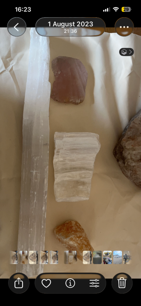 large crystal collection