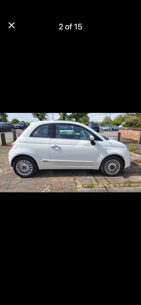 Fiat, 500, Hatchback, 2008, Manual, 1248 (cc), 3 doors
