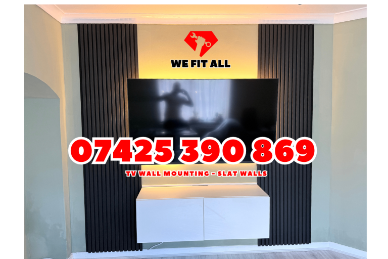 TV Wall Mounting - Flat Pack Assembly - Sky Q Installer