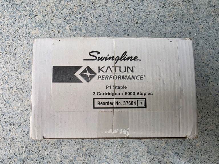 Swingline Katun Performance P1 Staple Cartridges 3x 5000 Staples MPN37664 Konica