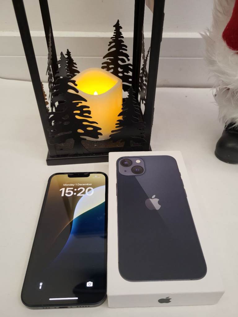 Iphone 13 with box (100% battery health)