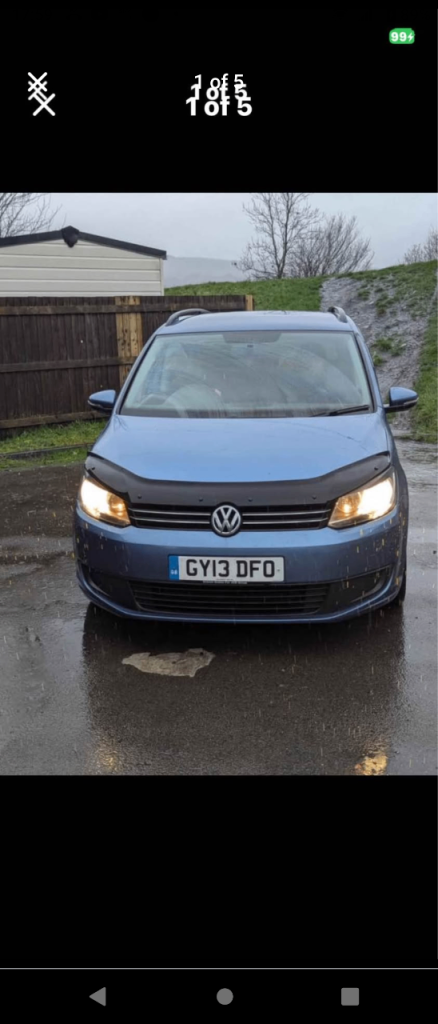 Volkswagen, TOURAN, MPV, 2013, Manual, 1598 (cc), 5 doors