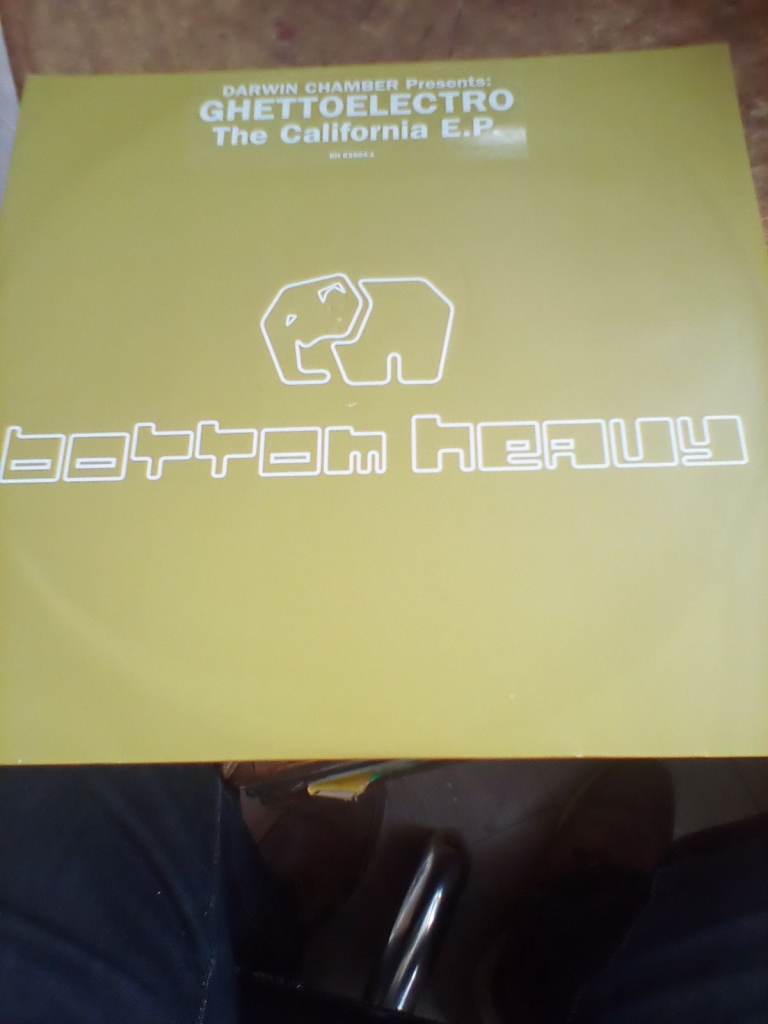 DARWIN CHAMBER Presents GHETTOELECTRO, 12 INCH VINYL EP ,. 