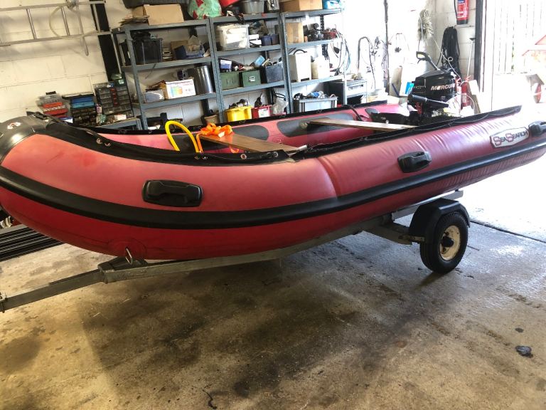 SeaSearch 390 inflatable boat sportsboat 