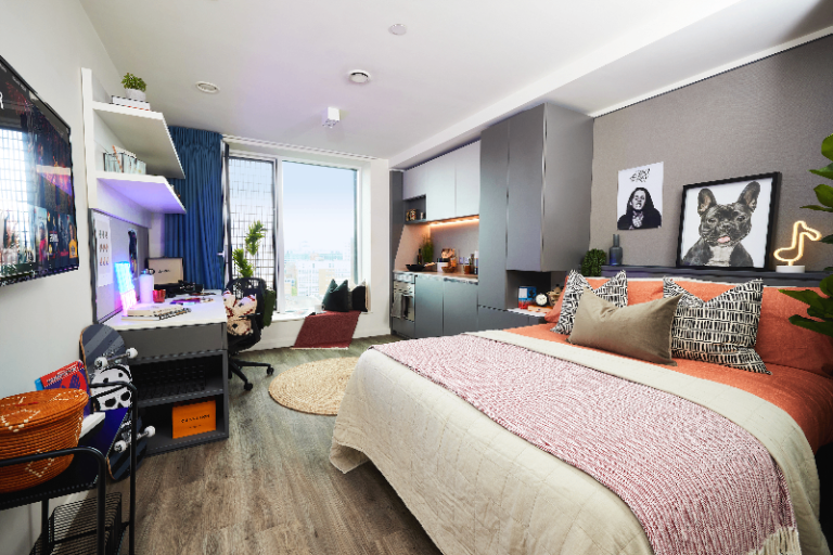 Premium Vita Student Studio in Manchester | Short-Term Stay Available