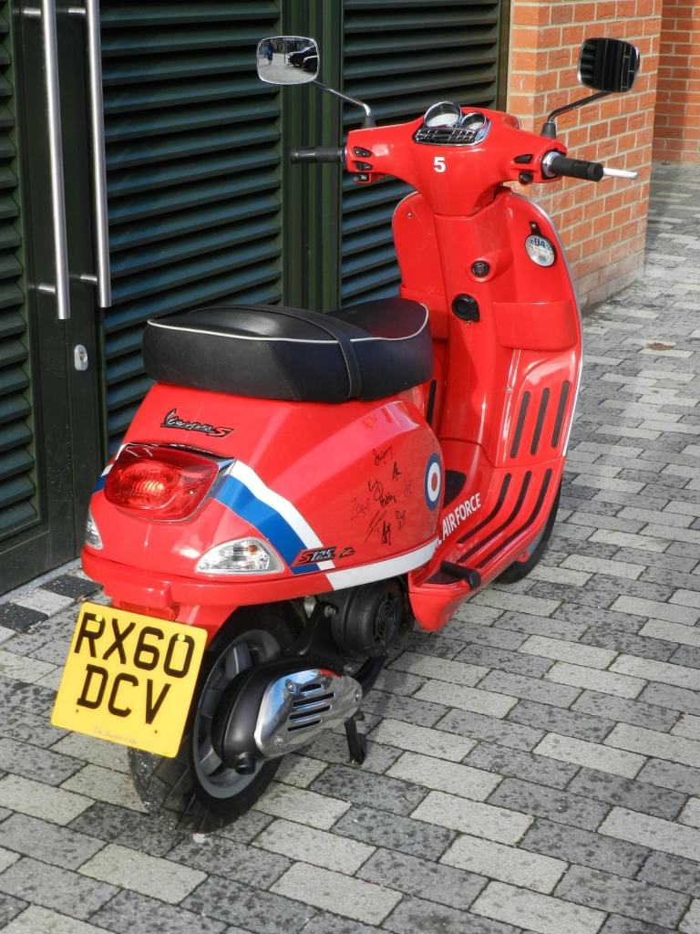 Piaggio Vespa S 125 Red Arrows Special Edition