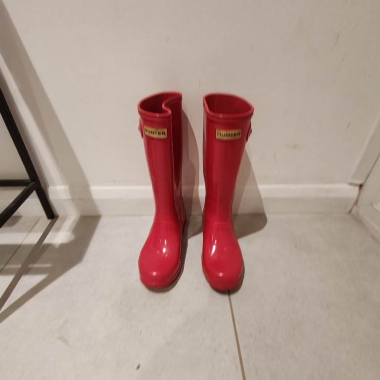 Children's Hunter Wellies size 13
