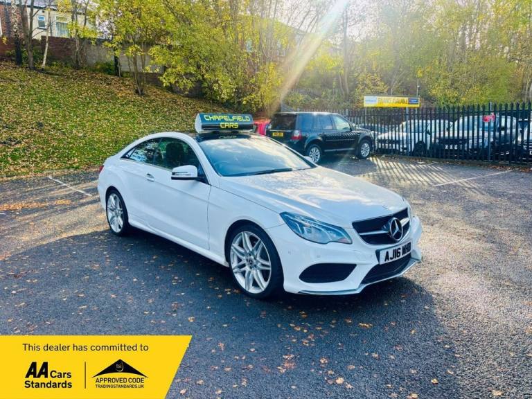 2016 Mercedes-Benz E Class 2.1 E220d AMG Line Edition (Premium) Coupe 2dr Diesel G-Tronic+ Euro 6...