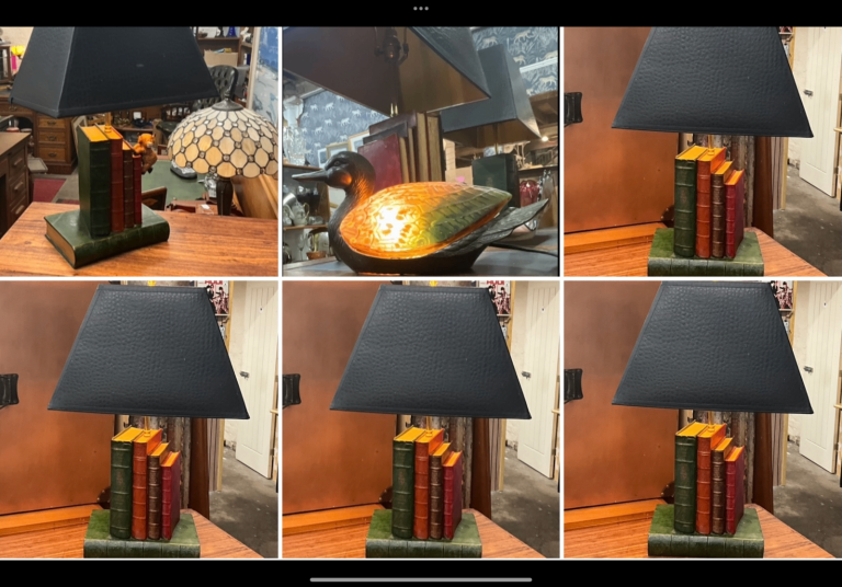 Stunning Thomas Blakemore  pair of lamps and fantastic condition