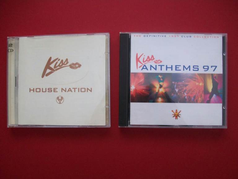 Kiss House Nation & Kiss Anthems 97. CD Double Albums. Near Mint