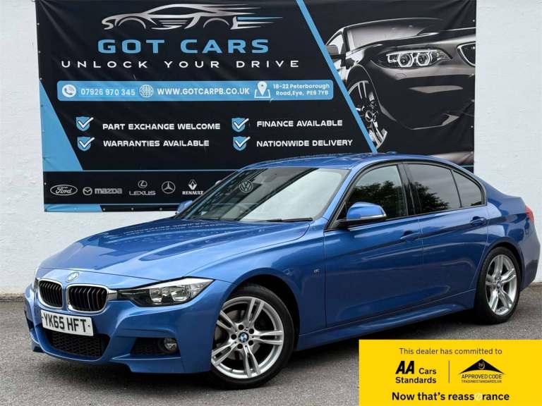 2015 BMW 3 Series 320d M Sport 4dr Step Auto SALOON DIESEL Automatic