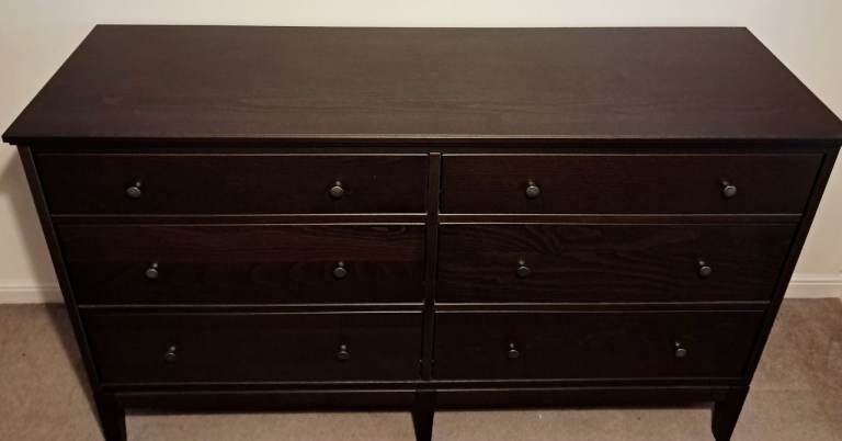IKEA Idanas Six Drawer Chest