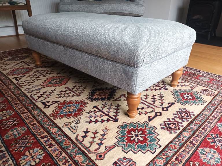 Large Upholstered Footstool