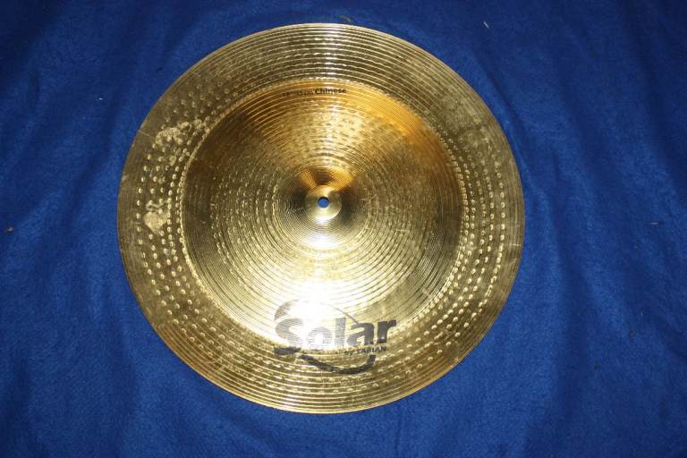 Sabian Solar China Cymbal 18 inch ~ Weight 1300 Grams ~ £35 ono