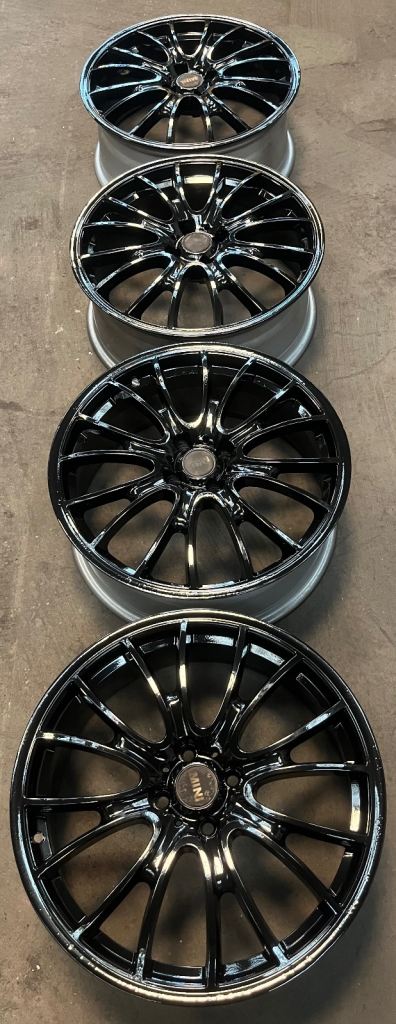 18” Mini JCW R113 LM Rad Cross Spoke Alloy Wheels R53 R55 R56 R57: 4x100