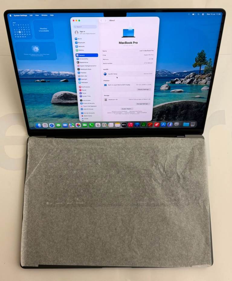 Apple Macbook Pro M5 Pro 16" 24GB Ram 1TB HDD