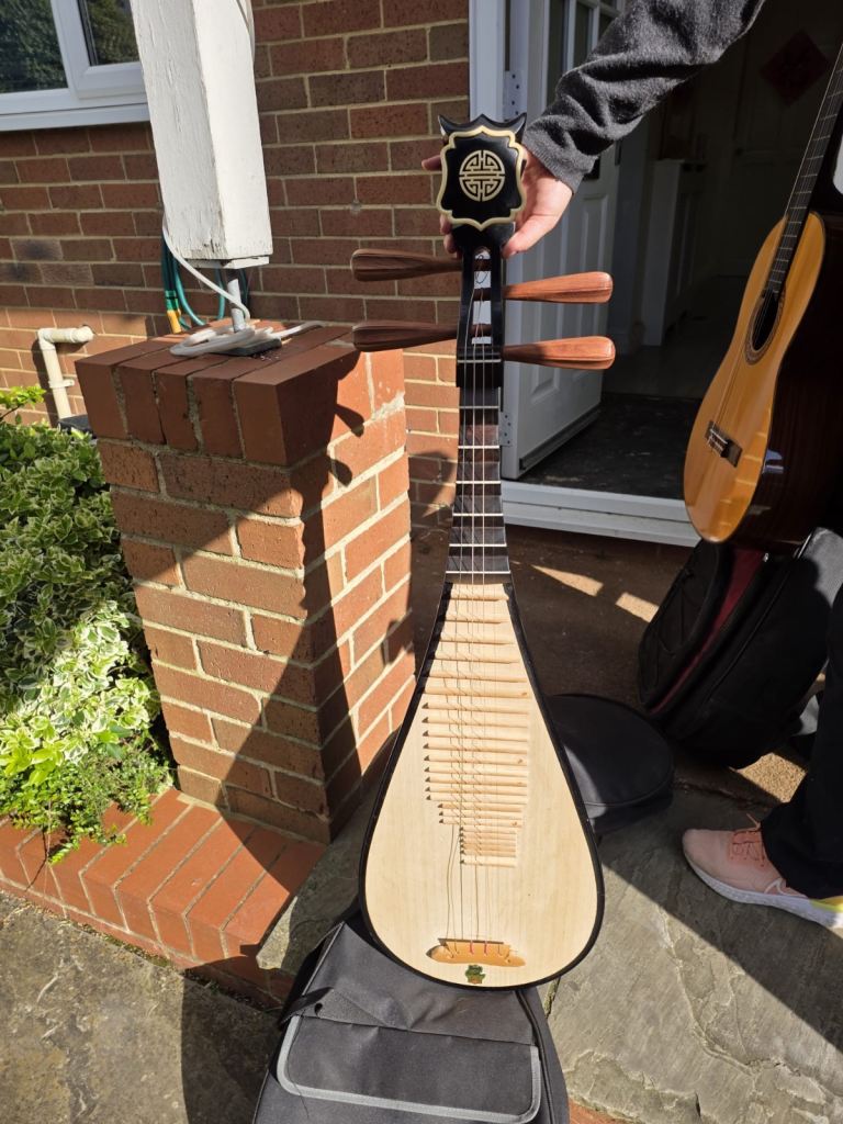 Pipa Chinese Lute – Good Condition with Soft Case