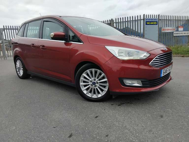 FORD GRAND C-MAX 2.0 TDCi Titanium Red Auto Diesel 2016 7 SEATS