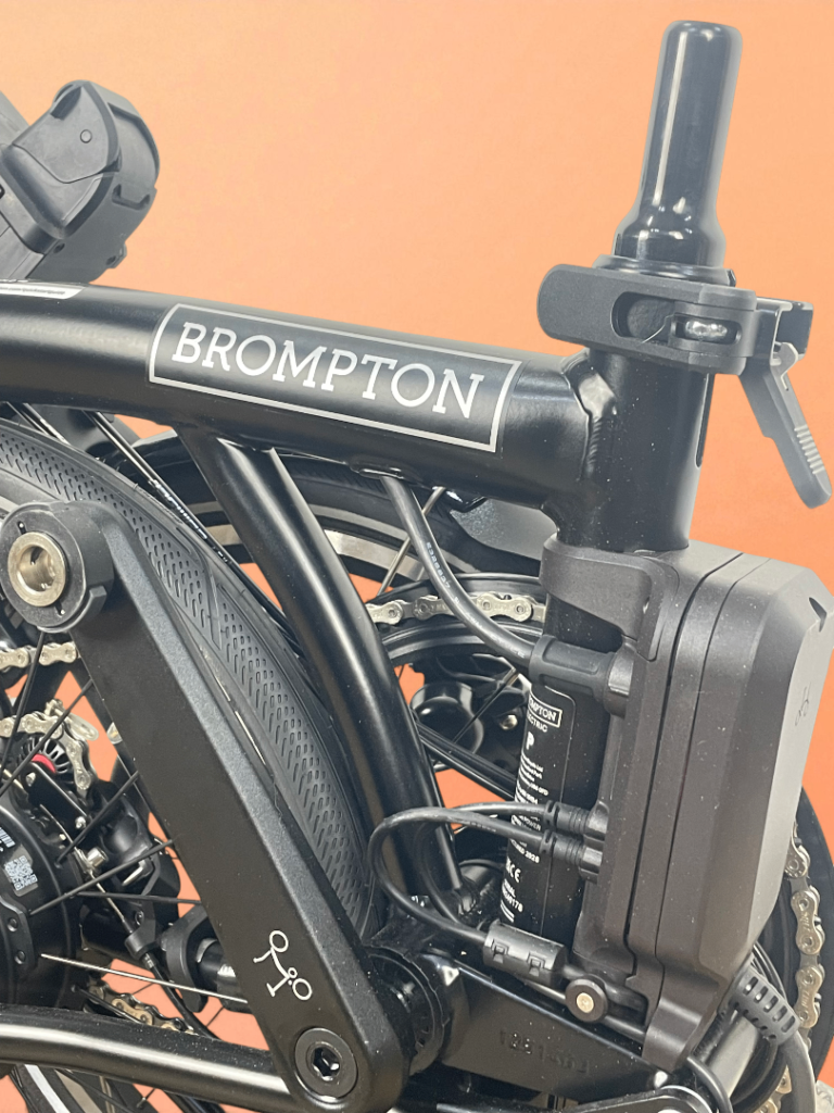 BRAND NEW Brompton P Line Electric - Rear Wheel Motor - Matt Black