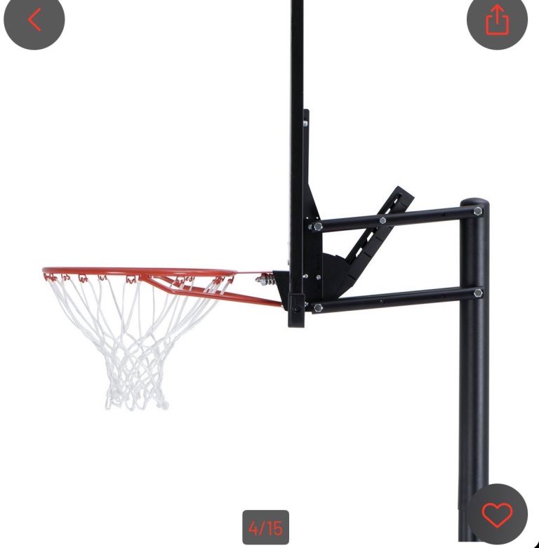Brand new in Box Lifetime full size Basketball Hoop