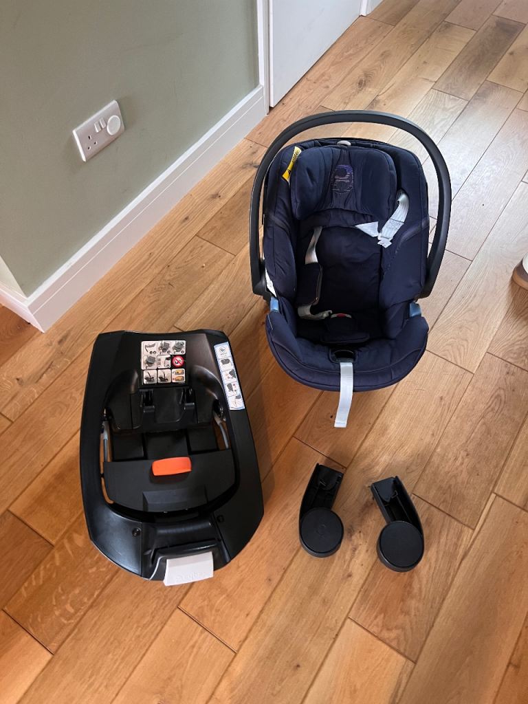 Free Cybex Car Seat with ISOFIX Base and Adaptors