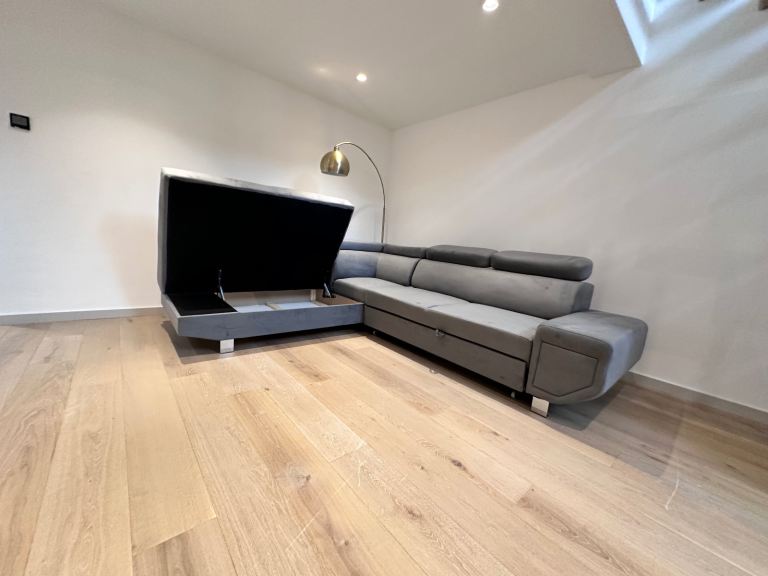 Free Delivery Special Offer Brand New Corner sofa bed with storage 