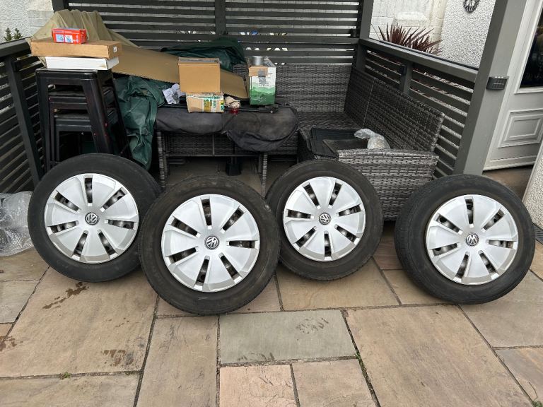 Set of 4 wheels for VW Transporter