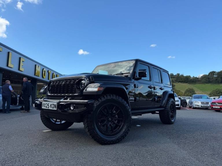 2025 JEEP WRANGLER BUZZ SV LUXURY 2.0 SUV 4DR Black FUEL Wheels MOPAR Bumper+++
