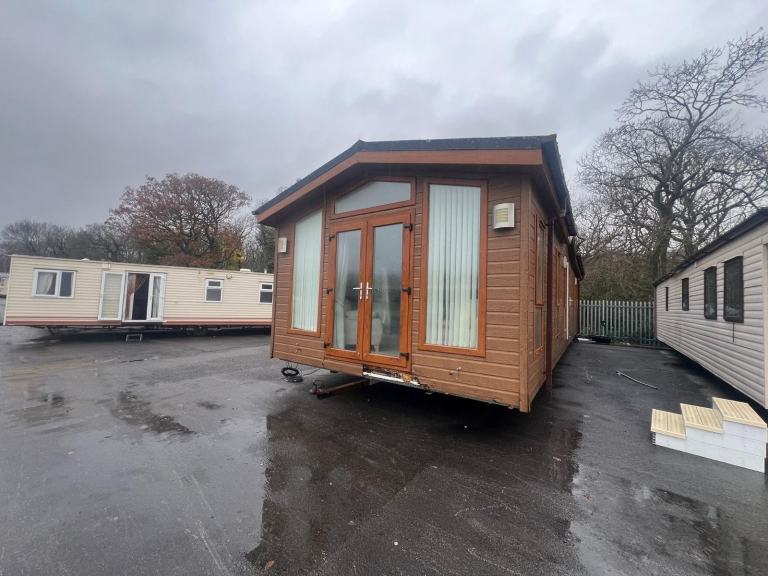 Static caravan / Lodge Prestige Seascape 42x14 2bed DG/CH - Free UK Delivery 