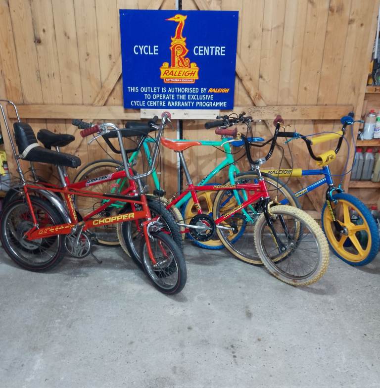 Raleigh chopper grifter burner lizard collection 