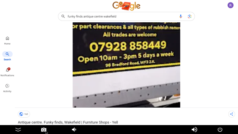 Full or part clearance 