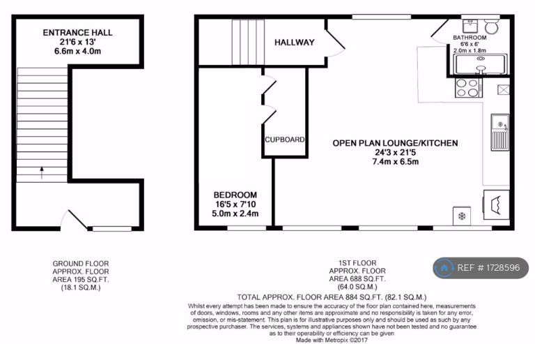 1 bedroom flat in Albion Street, Dunstable, LU6 (1 bed) (#1728596)