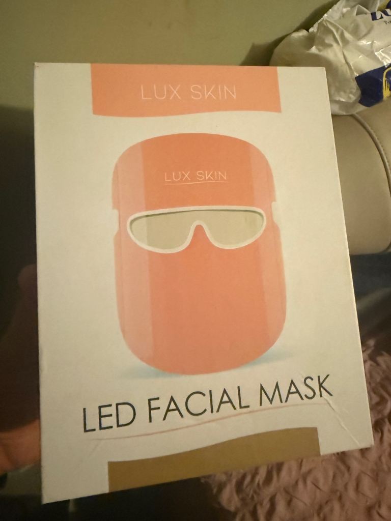 Lux Skin 3 colour LED  Facial Mask Device