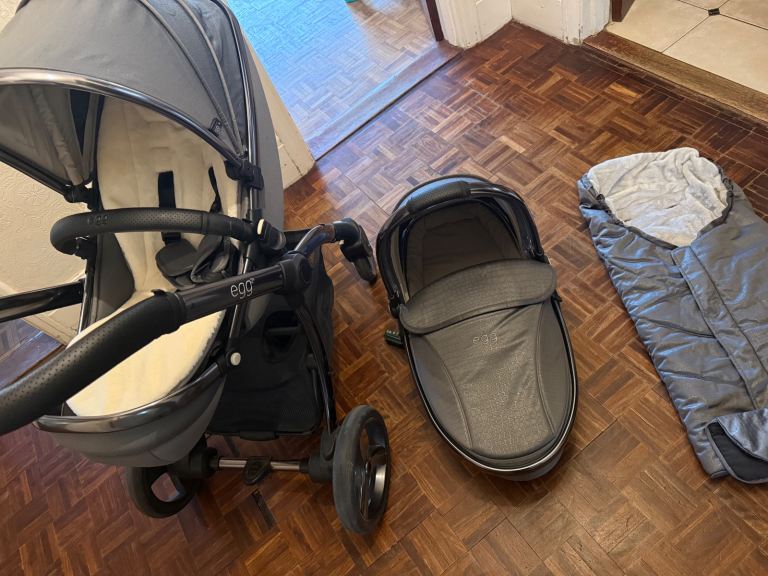  Special Edition Jurassic Grey Egg 2 Pushchair