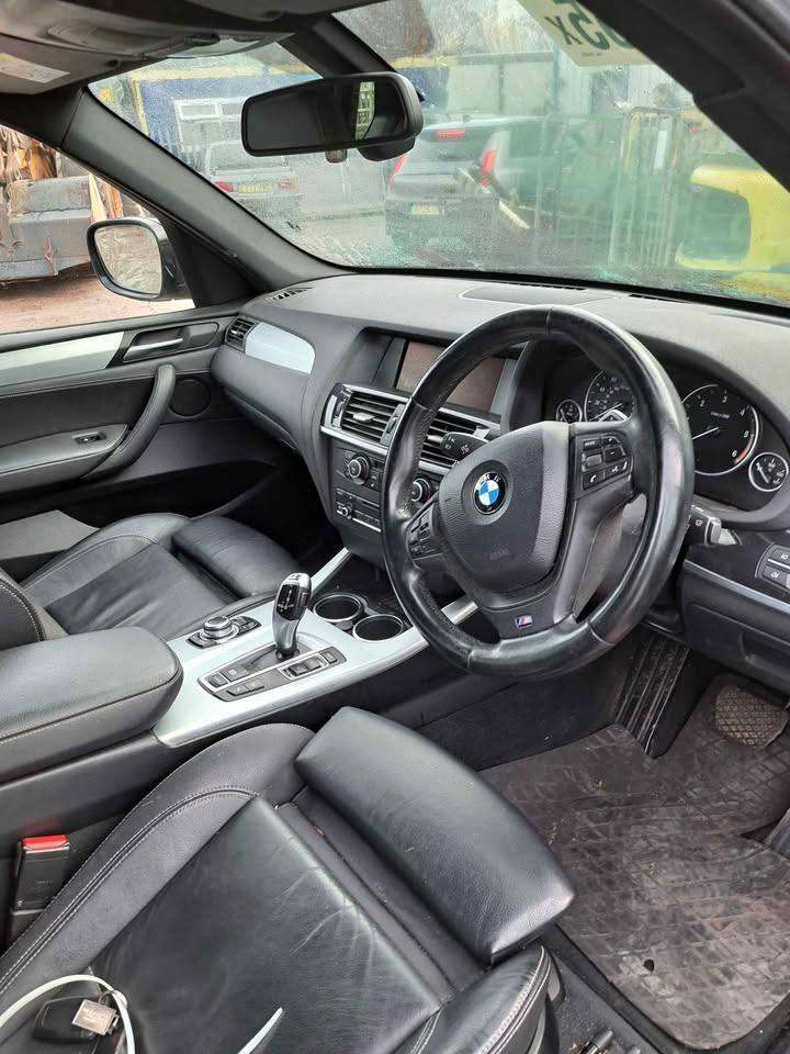 BMW X3 3.0D M SPORT PRE LCI F25 BREAKING PARTS BUMPER BONNET LIGHT WING SLAM PANEL LIGHT AIRBAG