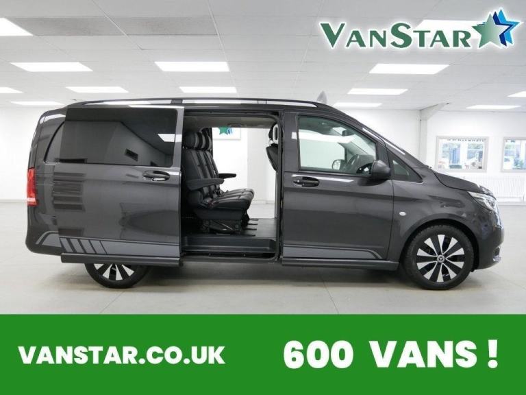 2021 MERCEDES VITO 119 2.0 CDI 190 BHP L2 LONG SPORT 9G AUTO CREWCAB ( SAT NAV )