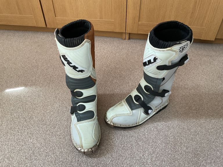 Wulfsport Kids Motocross Boots Size UK6 EU39 MX Youth OffRoad Quad Dirtbike Pitbike Honda KTM