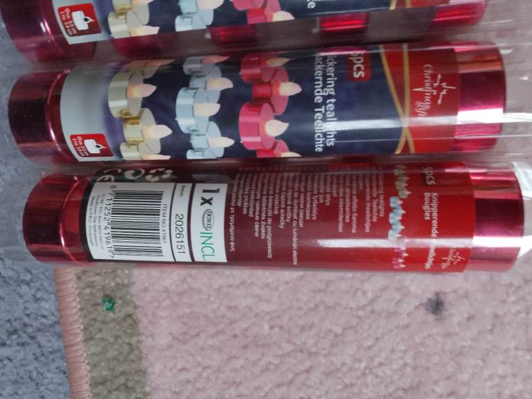 Battery tea lights 