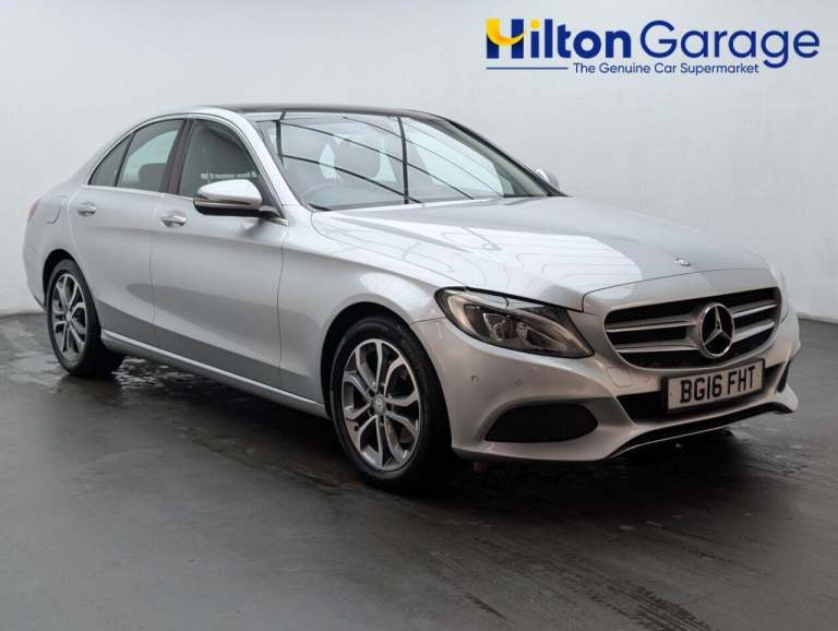2016 Mercedes-Benz C Class 2.1 C220d Sport (Premium) Saloon 4dr Diesel 7G-Tronic+ Euro 6 (s/s) (1...
