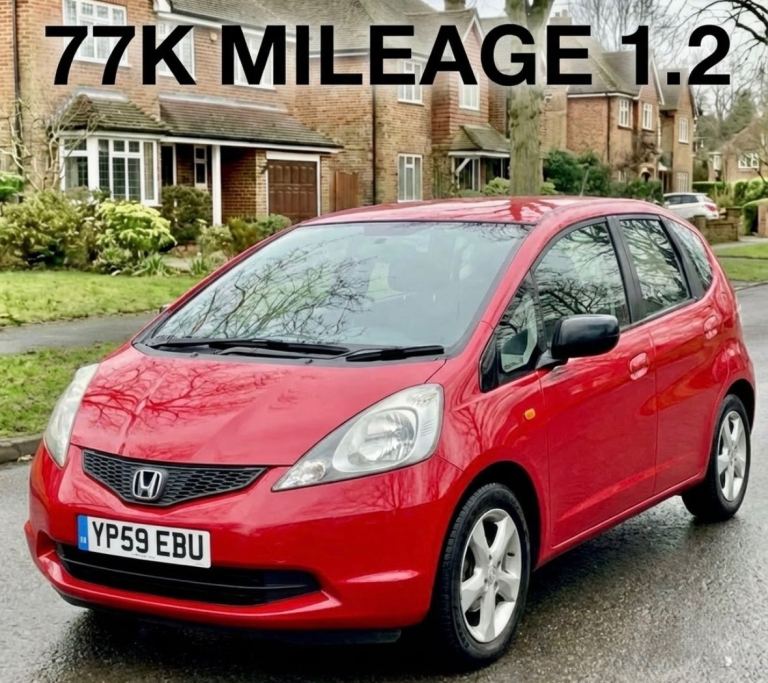 HONDA JAZZ 1.2 petrol 77k LOW MILEAGE MOT WELL MAINTAINED RELIABLE CAR