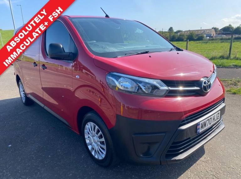 2020 70 TOYOTA PROACE 2.0D ICON MEDIUM NO VAT IMMACULATE MWB VAN EURO 6 (S/S) (1