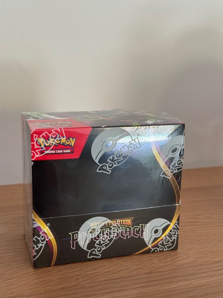 Brand new Pokemon TCG: Mega Evolution-Pitch Black Booster Display Box (42 Packs) Factory Sealed