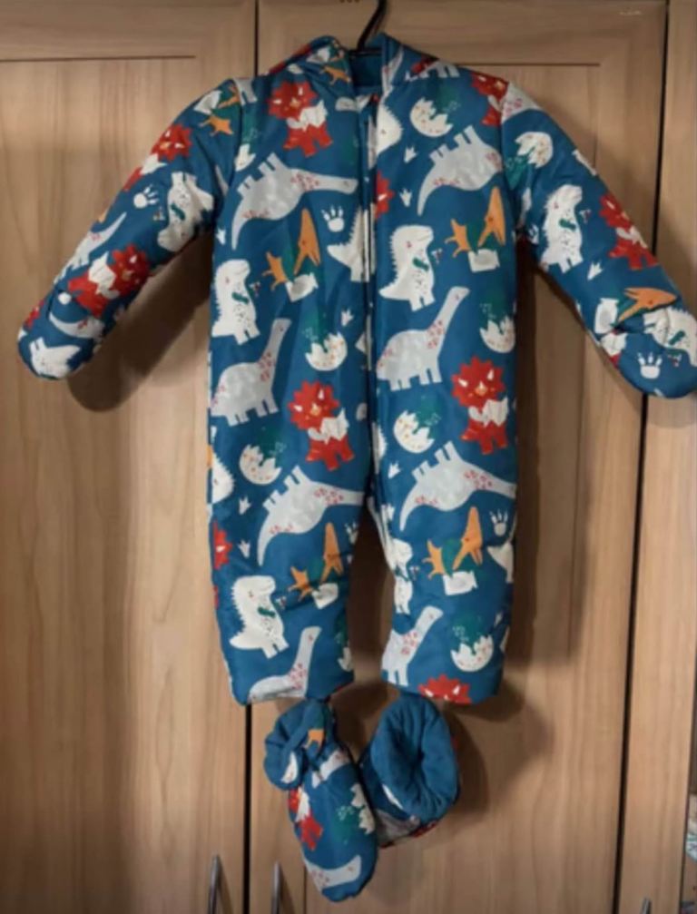 12-18months pramsuit