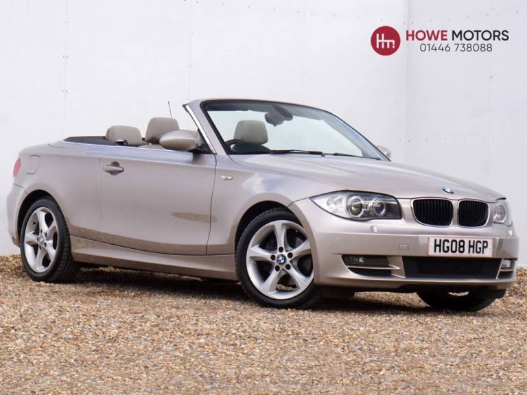 2008 BMW 1 Series 3.0 125i SE Convertible Petrol Steptronic 2dr - Just 64,749 Miles / Xenon H Con...