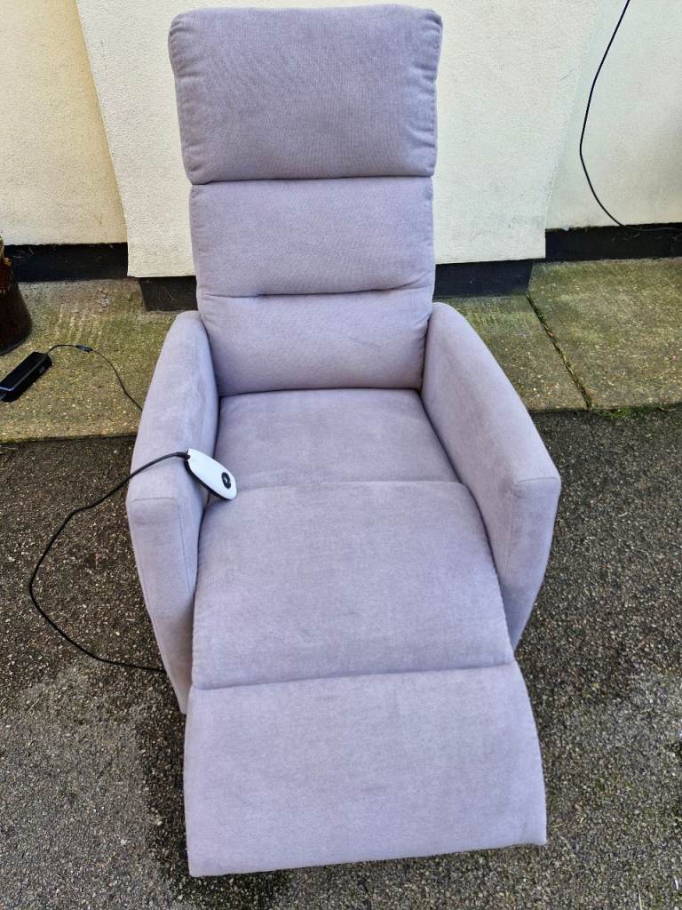 Careco Orford Riser Recliner Chair in Dove Grey