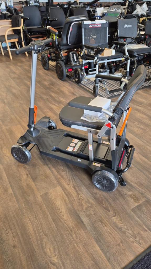 Manual fold scooter new from Mobility matters 