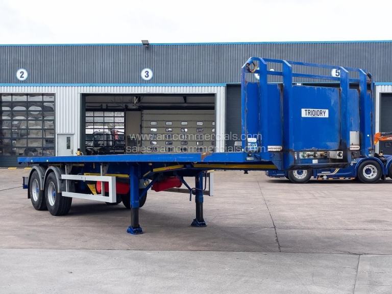 MONTRACON URBAN FLATBED 2 AXLE TRAILER