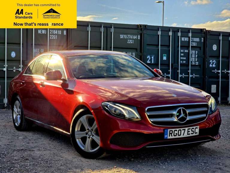 2016 Mercedes-Benz E Class 2.0 E220d SE Saloon 4dr Diesel G-Tronic+ Euro 6 (s/s) (194 ps) Saloon ...